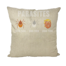 Load image into Gallery viewer, Trump Parasite Throw Pillows