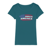 Load image into Gallery viewer, Unmask Organic Jersey Womens T-Shirt