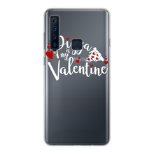 Load image into Gallery viewer, Pizza is My Valentine Back Printed Transparent Soft Phone Case