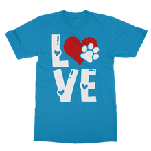 Load image into Gallery viewer, Love Dog Classic Adult T-Shirt