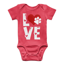 Load image into Gallery viewer, Love Dog Classic Baby Onesie Bodysuit