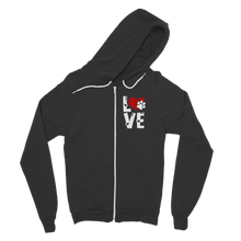 Load image into Gallery viewer, Love Dog Classic Adult Zip Hoodie