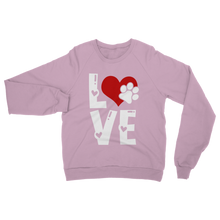 Load image into Gallery viewer, Love Dog Classic Adult Sweatshirt