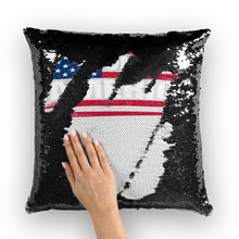 Load image into Gallery viewer, Unmask Sequin Cushion Cover