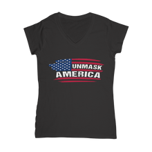 Load image into Gallery viewer, Unmask Classic Women's V-Neck T-Shirt
