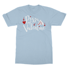 Load image into Gallery viewer, Pizza is My Valentine Classic Adult T-Shirt