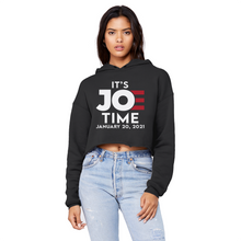 Load image into Gallery viewer, Joe Biden Unisex Cropped Raw Edge Boyfriend Hoodie