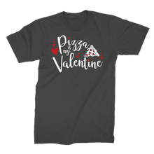 Load image into Gallery viewer, Pizza is My Valentine Premium Jersey Men's T-Shirt