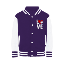 Load image into Gallery viewer, Love Dog Varsity Jacket
