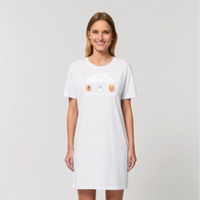 Load image into Gallery viewer, Trump Parasite Organic T-Shirt Dress