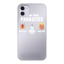 Load image into Gallery viewer, Trump Parasite Back Printed Transparent Soft Phone Case