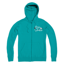 Load image into Gallery viewer, Pizza is My Valentine Premium Adult Zip Hoodie