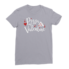 Load image into Gallery viewer, Pizza is My Valentine Premium Jersey Women's T-Shirt