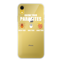 Load image into Gallery viewer, Trump Parasite Back Printed Transparent Soft Phone Case