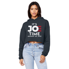 Load image into Gallery viewer, Joe Biden Unisex Cropped Raw Edge Boyfriend Hoodie