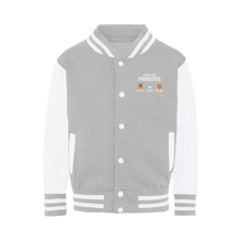 Load image into Gallery viewer, Trump Parasite Varsity Jacket