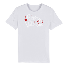 Load image into Gallery viewer, Pizza is My Valentine Premium Organic Adult T-Shirt