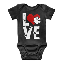 Load image into Gallery viewer, Love Dog Classic Baby Onesie Bodysuit