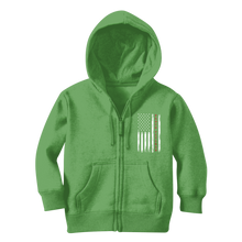 Load image into Gallery viewer, Proud Veteran Classic Kids Zip Hoodie