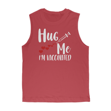 Load image into Gallery viewer, Hug Me I'm Vaccinated Classic Adult Muscle Top