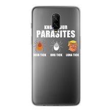 Load image into Gallery viewer, Trump Parasite Back Printed Transparent Soft Phone Case