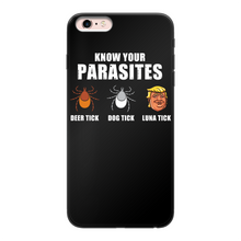 Load image into Gallery viewer, Trump Parasite Back Printed Black Soft Phone Case