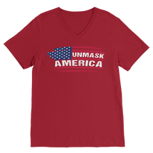 Load image into Gallery viewer, Unmask Premium V-Neck T-Shirt