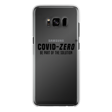 Load image into Gallery viewer, Covid-Zero Collection Back Printed Transparent Hard Phone Case
