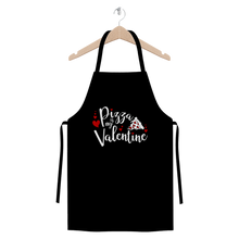 Load image into Gallery viewer, Pizza is My Valentine Premium Jersey Apron