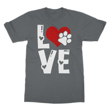 Load image into Gallery viewer, Love Dog Classic Adult T-Shirt