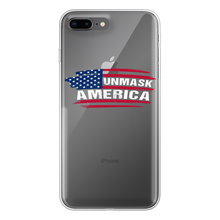Load image into Gallery viewer, Unmask Back Printed Transparent Soft Phone Case