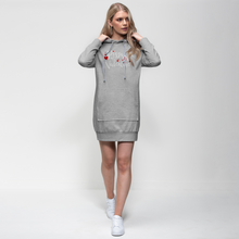 Load image into Gallery viewer, Pizza is My Valentine Premium Adult Hoodie Dress
