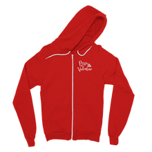 Load image into Gallery viewer, Pizza is My Valentine Classic Adult Zip Hoodie