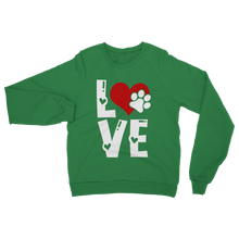 Load image into Gallery viewer, Love Dog Classic Adult Sweatshirt