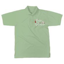 Load image into Gallery viewer, Pizza is My Valentine Classic Adult Polo Shirt