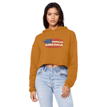 Load image into Gallery viewer, Unmask Unisex Cropped Raw Edge Boyfriend Hoodie