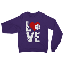 Load image into Gallery viewer, Love Dog Classic Adult Sweatshirt