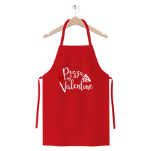 Load image into Gallery viewer, Pizza is My Valentine Premium Jersey Apron