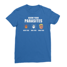 Load image into Gallery viewer, Trump Parasite Premium Jersey Women's T-Shirt