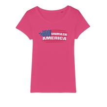 Load image into Gallery viewer, Unmask Organic Jersey Womens T-Shirt