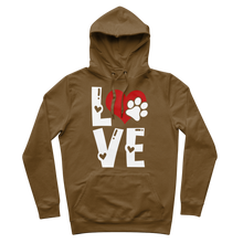 Load image into Gallery viewer, Love Dog Premium Adult Hoodie