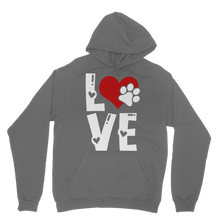 Load image into Gallery viewer, Love Dog Classic Adult Hoodie