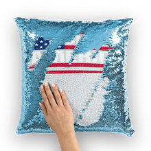 Load image into Gallery viewer, Unmask Sequin Cushion Cover