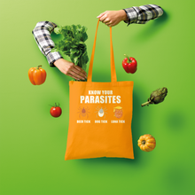 Load image into Gallery viewer, Trump Parasite Shopper Tote Bag