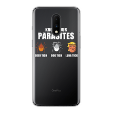 Load image into Gallery viewer, Trump Parasite Back Printed Transparent Soft Phone Case