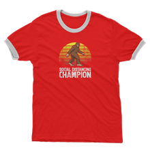 Load image into Gallery viewer, Social Distance Adult Ringer T-Shirt