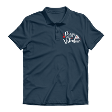 Load image into Gallery viewer, Pizza is My Valentine Premium Adult Polo Shirt
