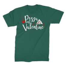 Load image into Gallery viewer, Pizza is My Valentine Premium Jersey Men's T-Shirt