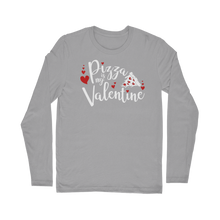 Load image into Gallery viewer, Pizza is My Valentine Classic Long Sleeve T-Shirt
