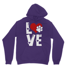 Load image into Gallery viewer, Love Dog Classic Adult Hoodie
